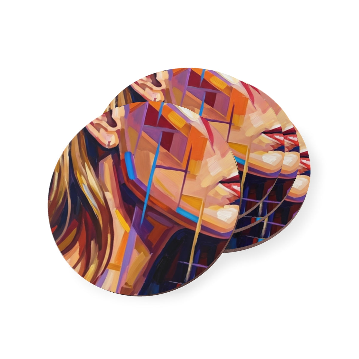 Coasters - Shattered Elegance (1 & 4 pcs) | Echovira Gallery