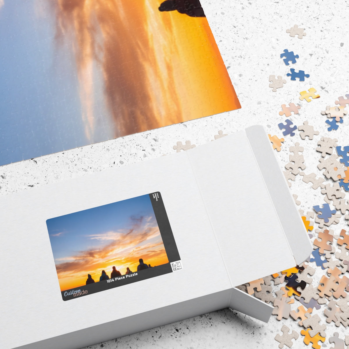 Puzzle - Golden Hiker Dawn