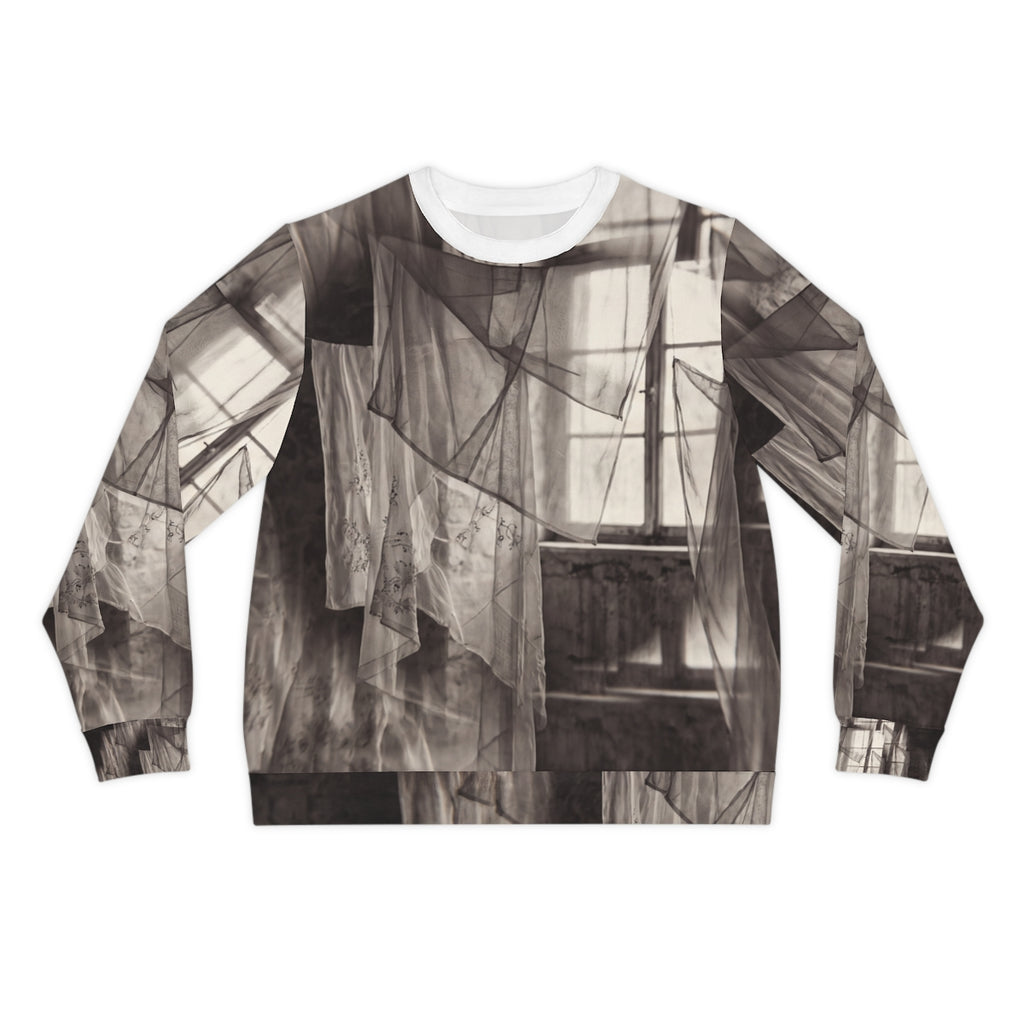 Men's Lightweight Sweatshirt - Spectral Veils | Echovira...