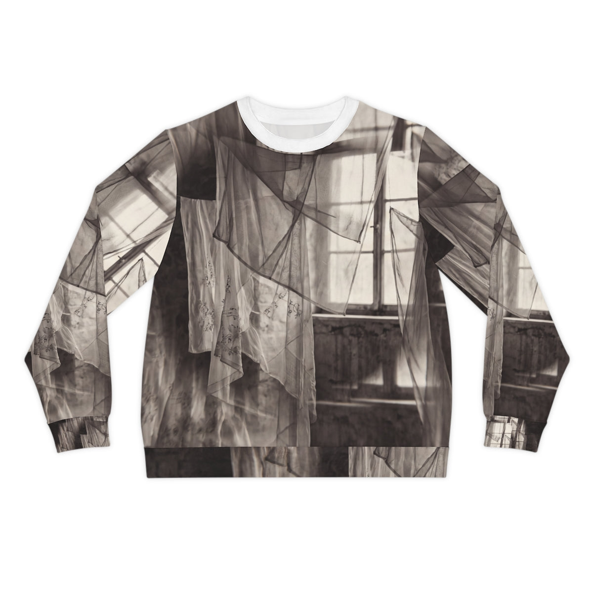 Men's Lightweight Sweatshirt - Spectral Veils | Echovira...