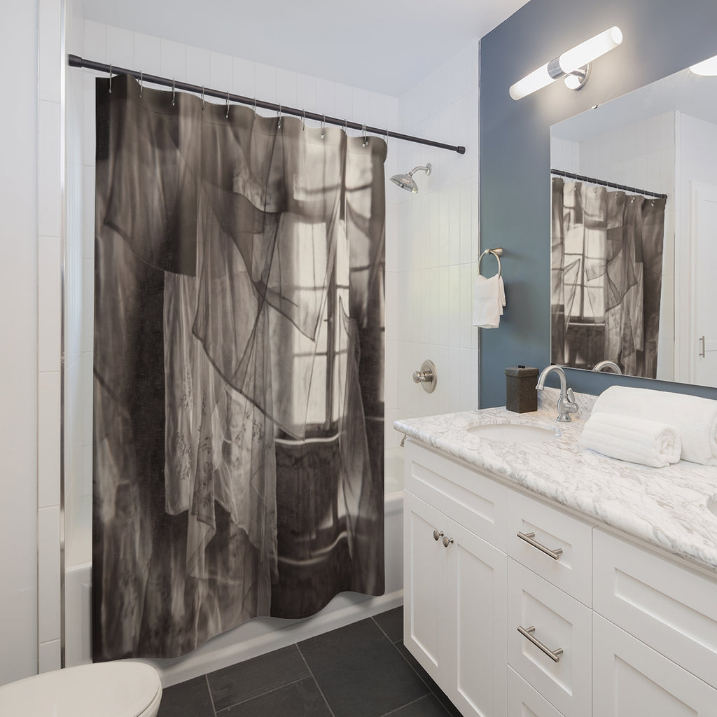 Shower Curtains - Spectral Veils | Echovira Gallery