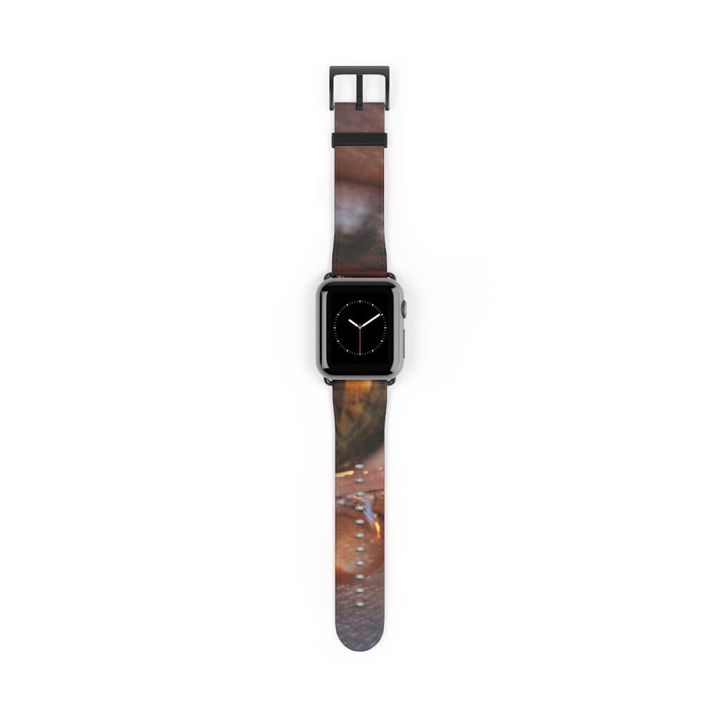 Apple Watch Band - Amber Iris Reflection Fine Art Print |...