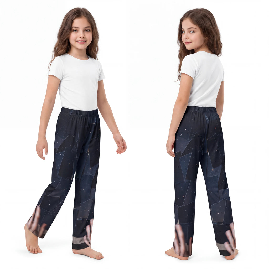 Kids Lounge Pants with Celestial Constellations