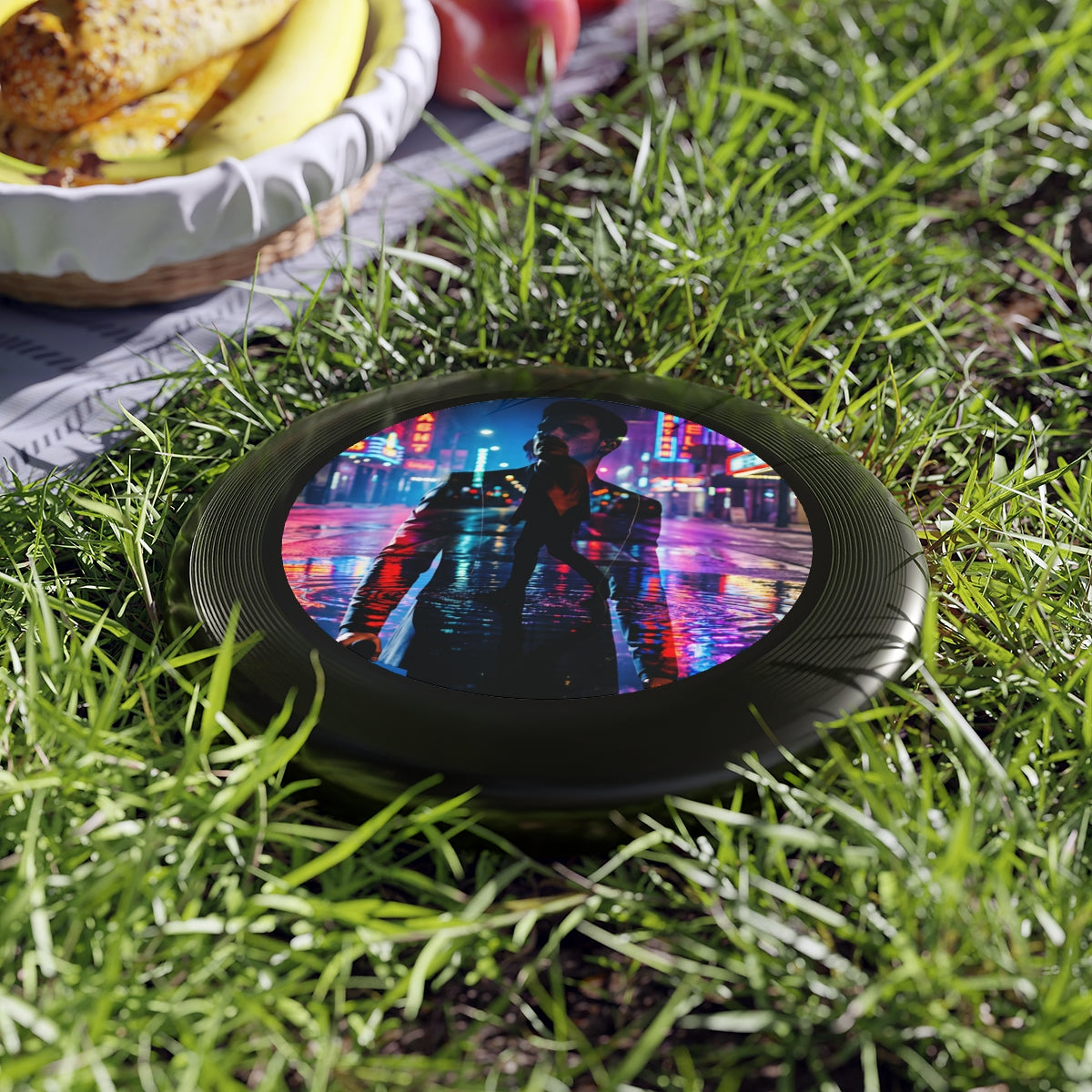 Wham-O Frisbee - Cyber Neon Flying Disc | Echovira Gallery
