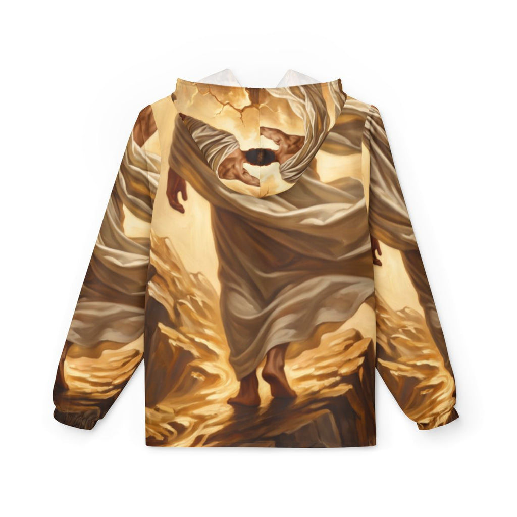 Women's Windbreaker Jacket with Mythic Mountain Art