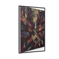Framed Matte Canvas - Urban Perspective (8×10, 9×12, 11×14...