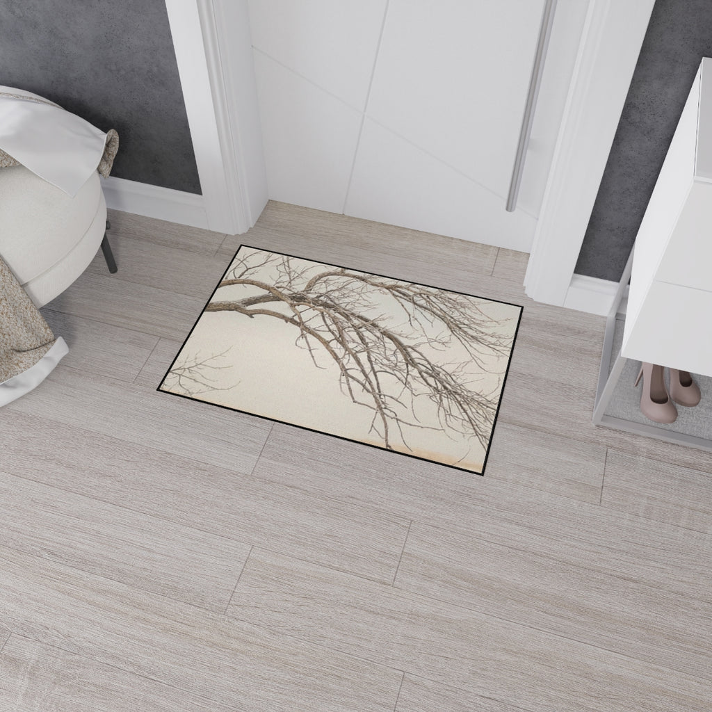 Heavy Duty Floor Mat - Winter Tree