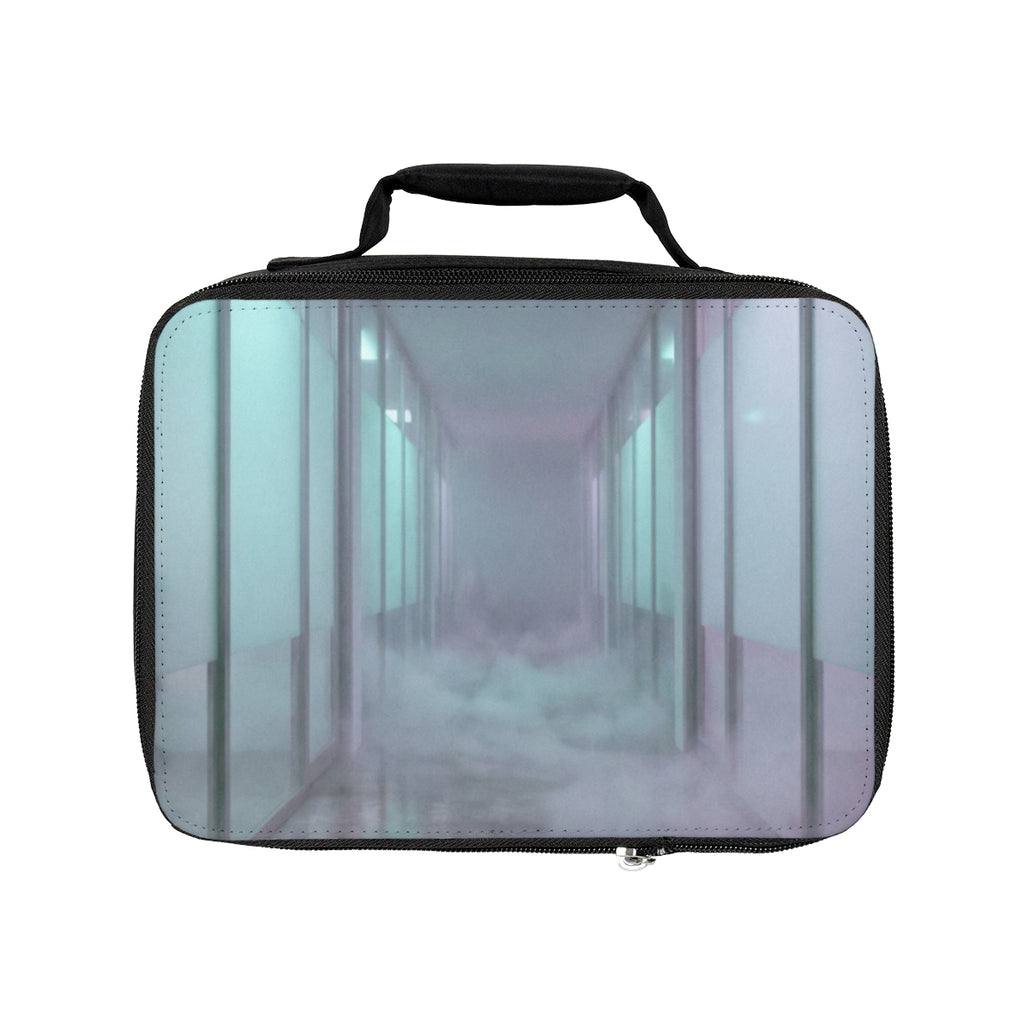 Lunch Bag - Lost Corridor Cyberpunk Mist | Echovira Gallery
