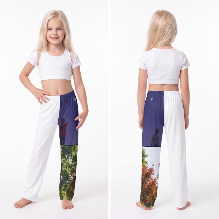Kids Lounge Pants - Stardust & Forest Discovery