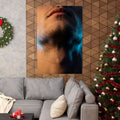Matte Vertical Posters - Neon Horizon Portrait (8×10 &... |...