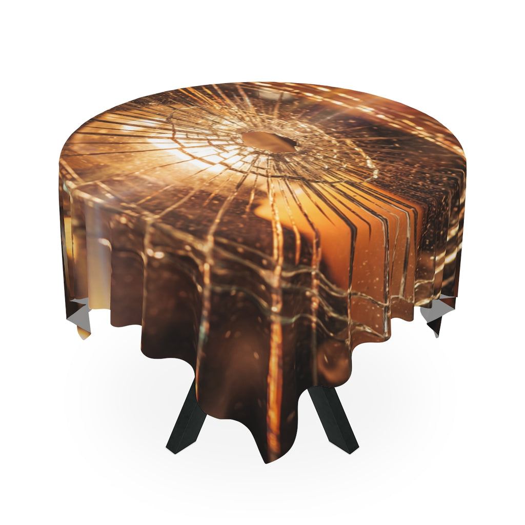 Tablecloth - Moody Fractured Glass