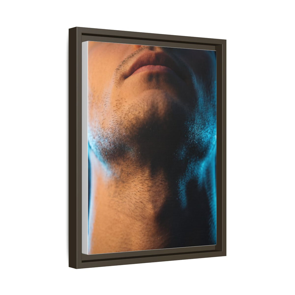 Framed Matte Canvas - Neon Noir