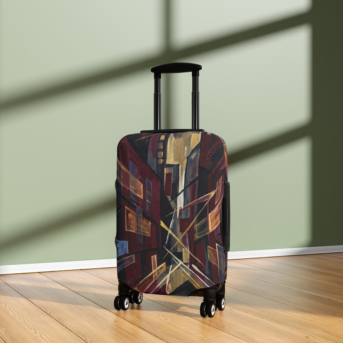 Luggage Cover - Urban Perspective | Echovira Gallery