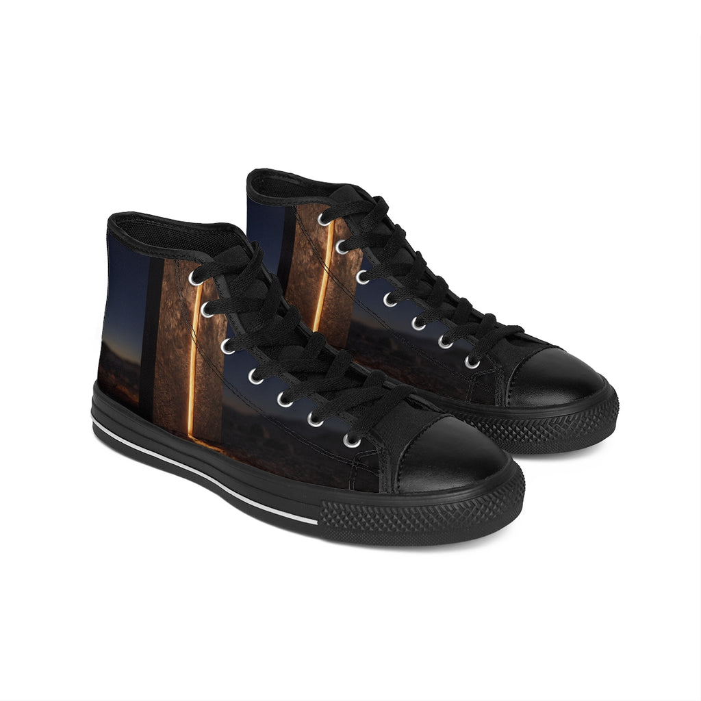 Women's Classic Sneakers Monolith Art