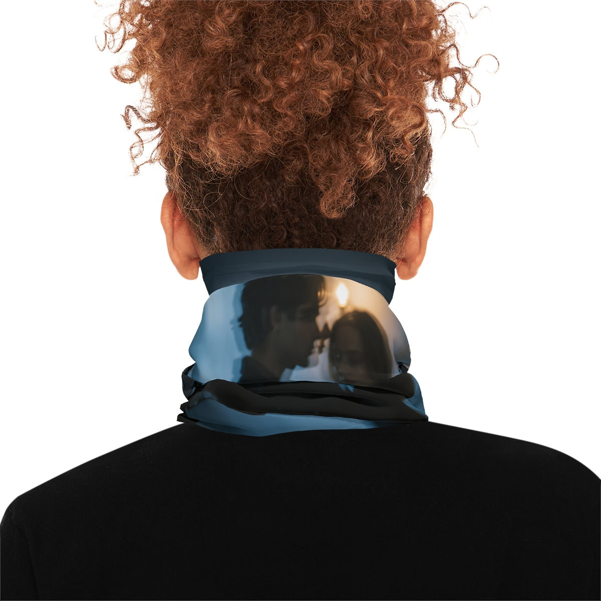 Midnight Reflections Neck Gaiter - Moody Outdoor Wrap |...