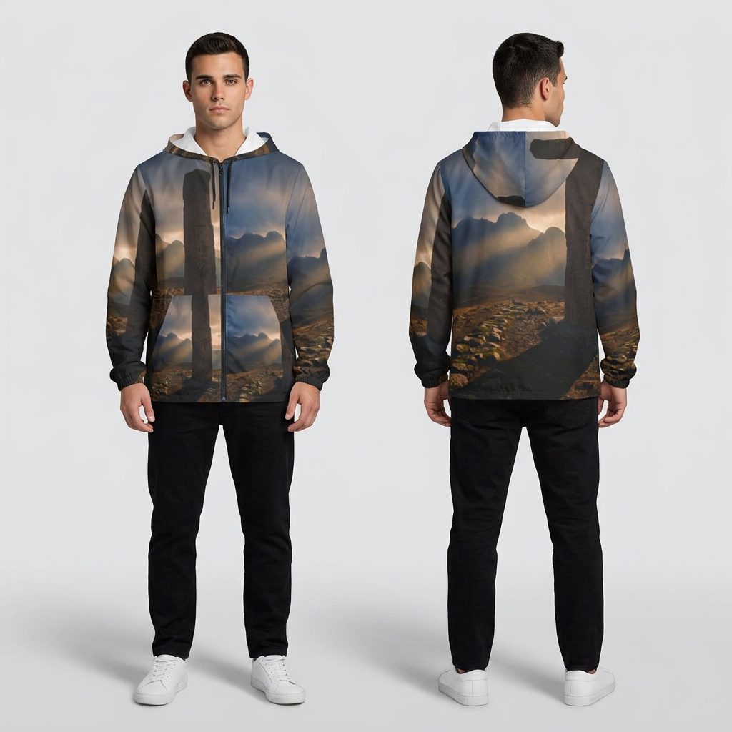 Windbreaker Jacket - Mystic Sun
