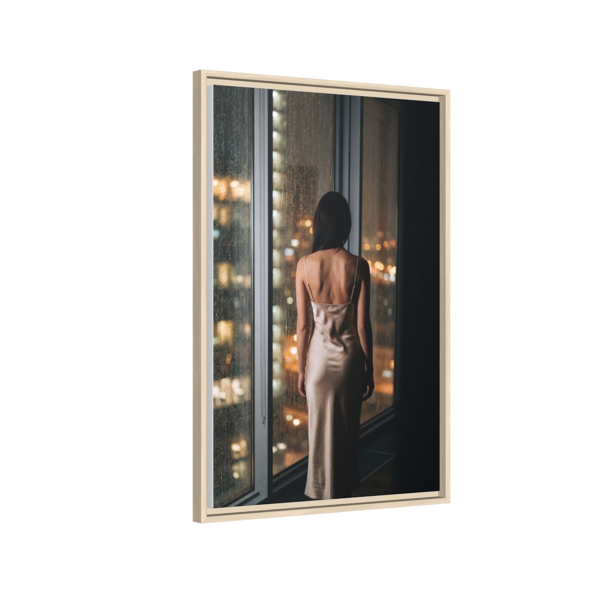 Framed Matte Canvas - Cinematic Nights