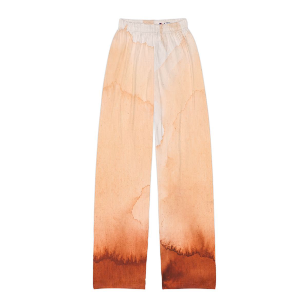 Kids Lounge Pants Earth Tone Abstract Art