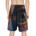 Men's Sports Shorts - Mystic Golden Gaze