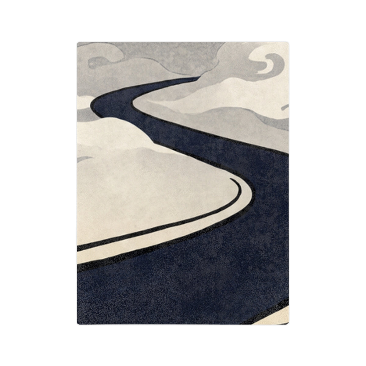 Velveteen Blanket - Silent Path Horizon | Echovira Gallery