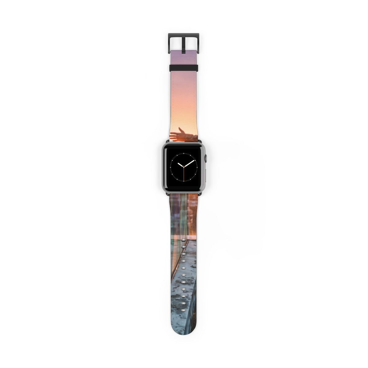 Apple Watch Band - Skyline Sunset Horizon | Echovira Gallery