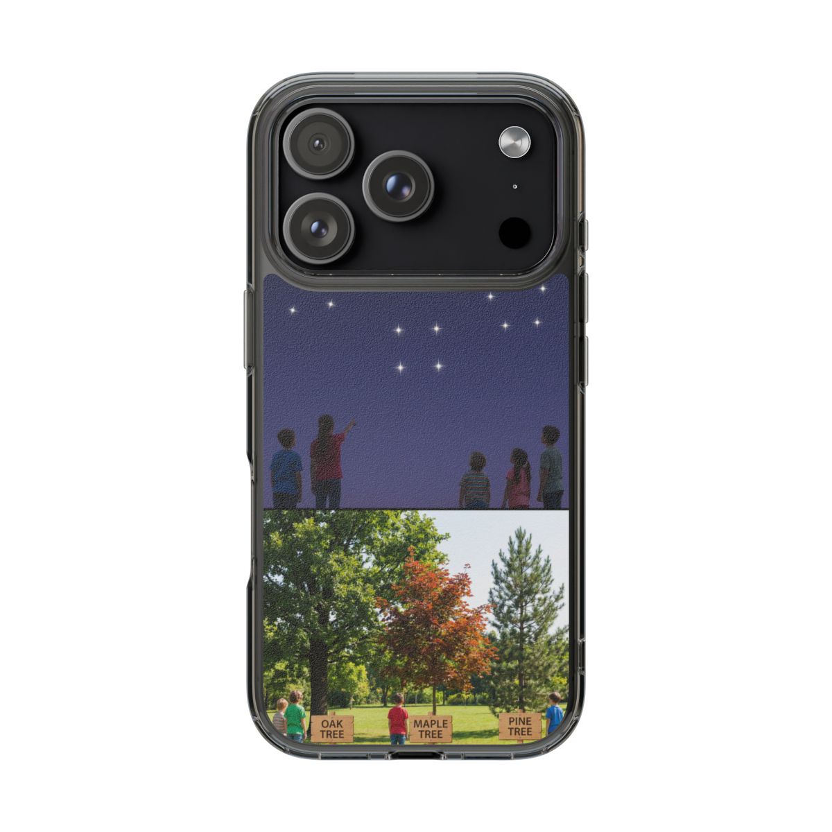 Clear Impact-Resistant Case - Starry Shield