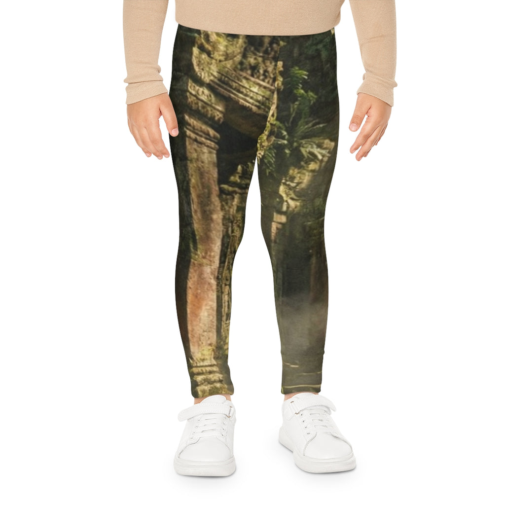 Kids Leggings - Secret Temple Explorer | Echovira Gallery