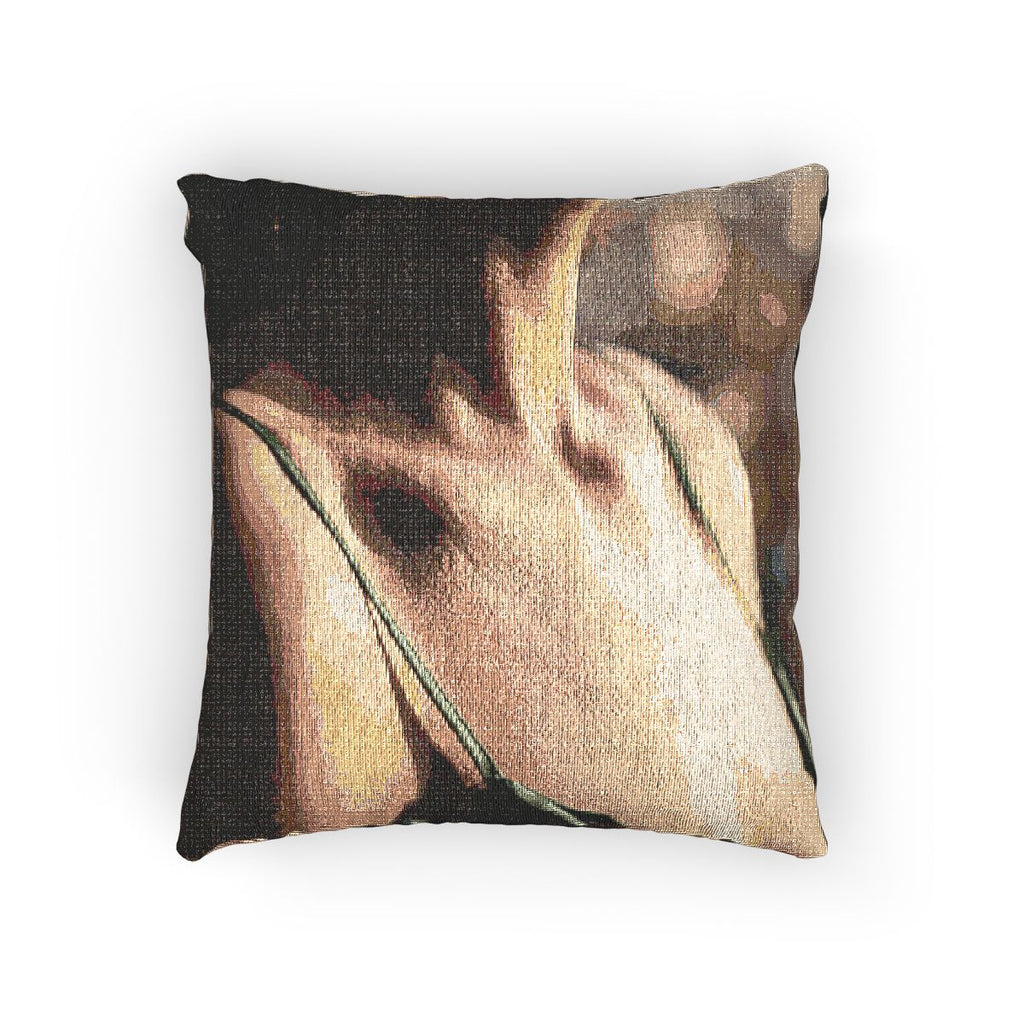 Woven Pillow - Golden Hour Texture