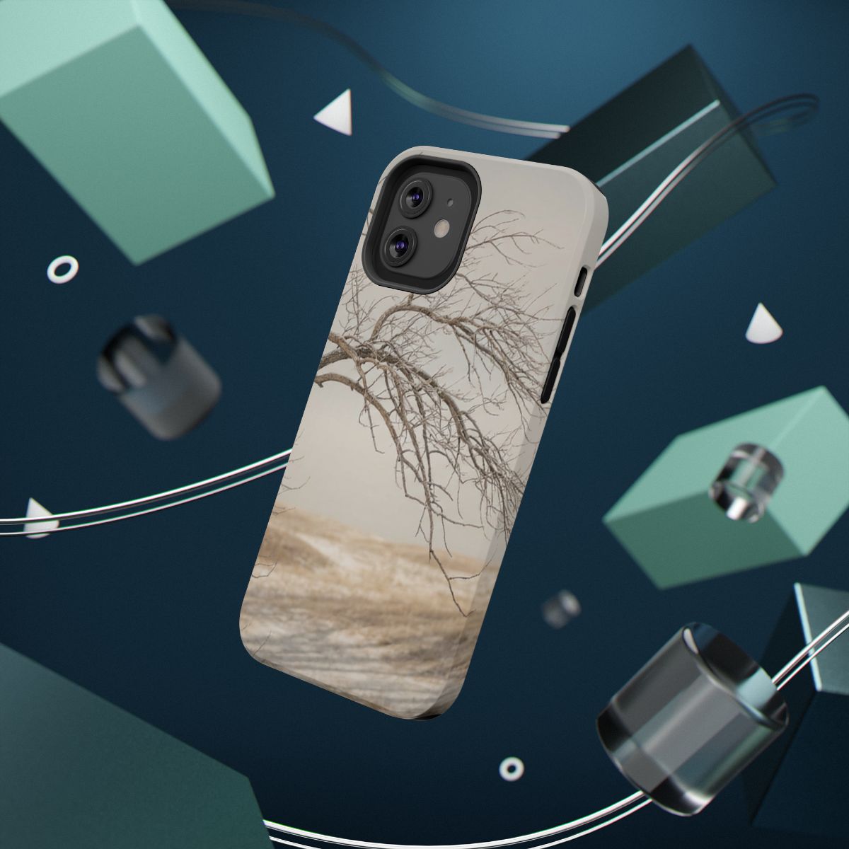 Impact-Resistant Cases - Tough Phone Case - Winter Tree Vibe— sizes part 1/2
