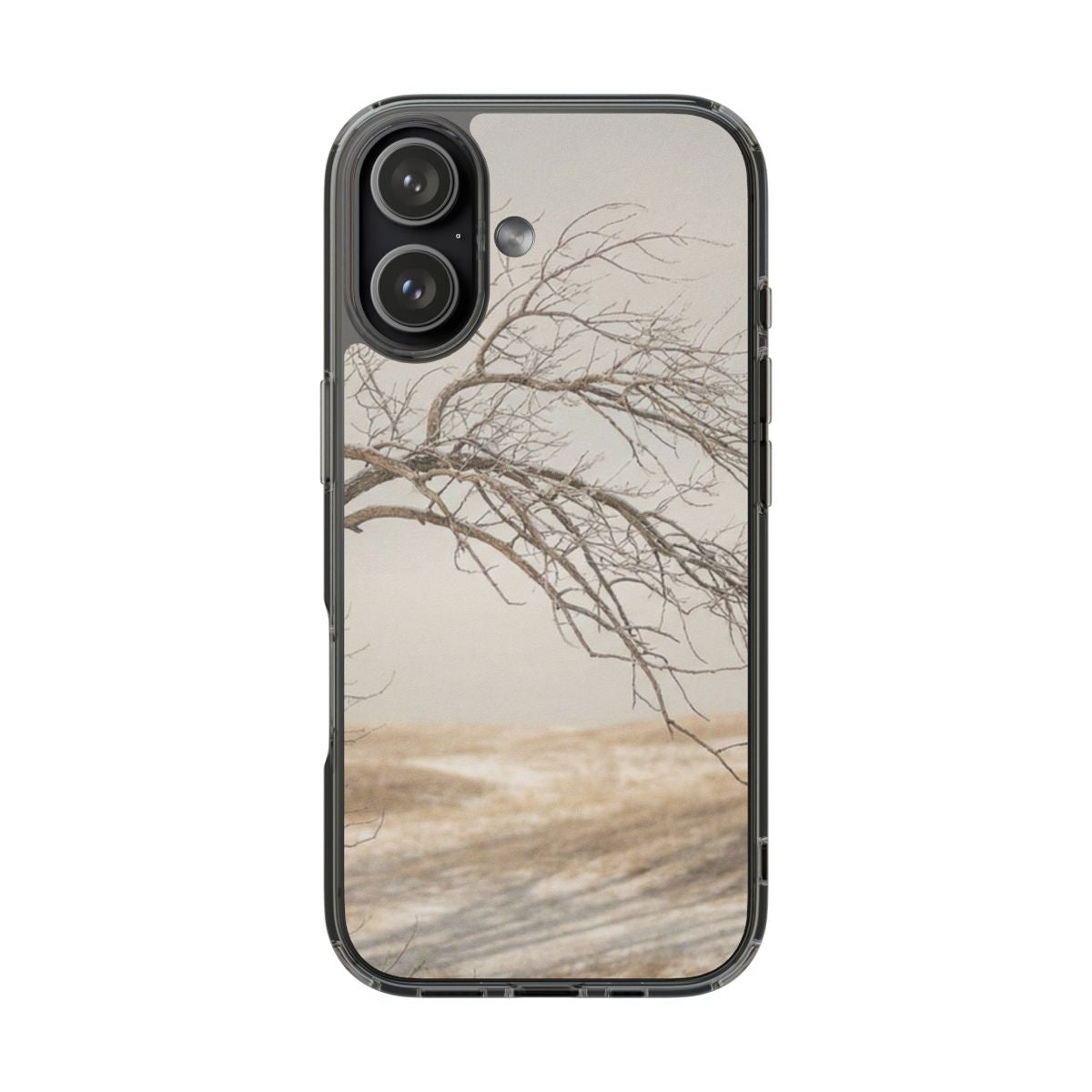 Clear Impact-Resistant Cases - Clear Phone Case - Winter...