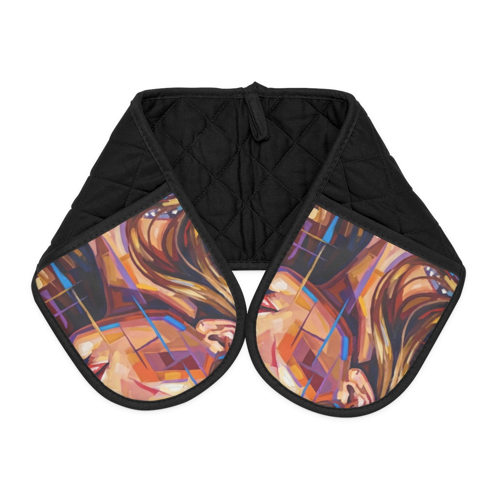 Oven Mitts - Shattered Elegance | Echovira Gallery