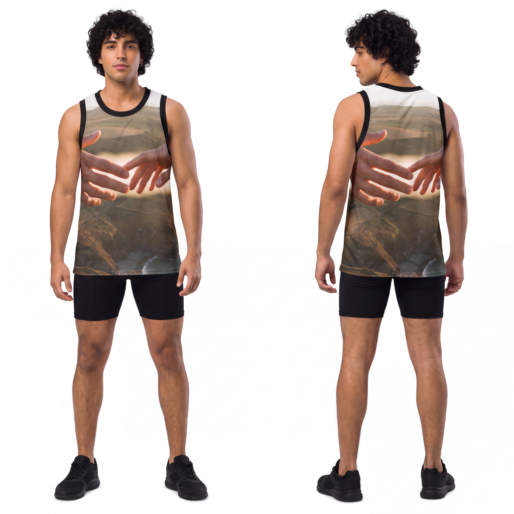 Men's Unisex Basketball Jersey - The Infinite Touch |... |...