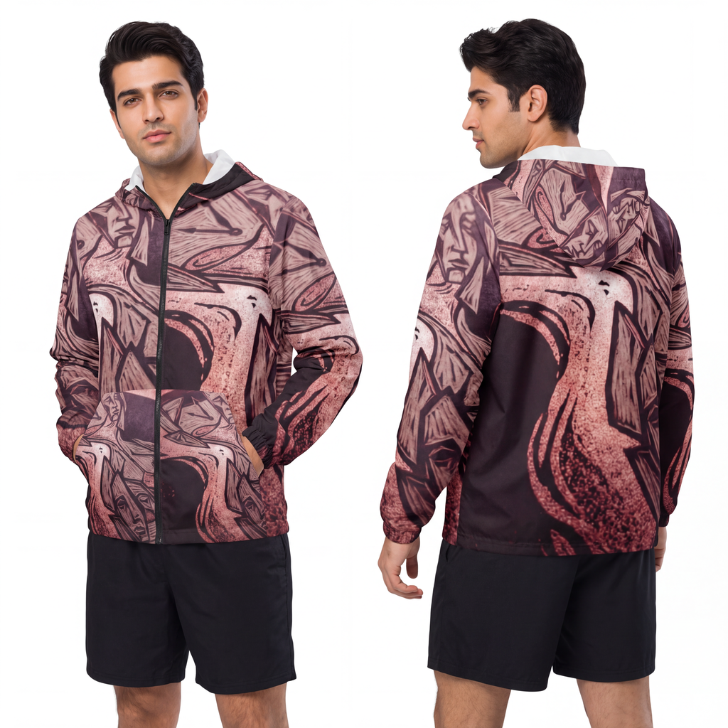 Men's Windbreaker Jacket - Storm of Time Outerwear |...
