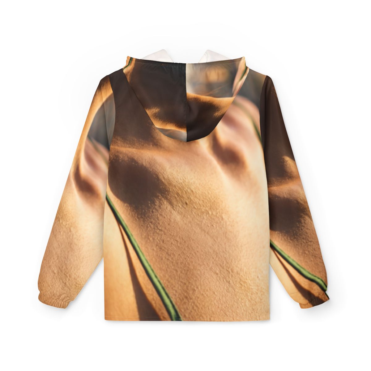 Golden Hour Windbreaker - Emerald Sunset Layer | Echovira...