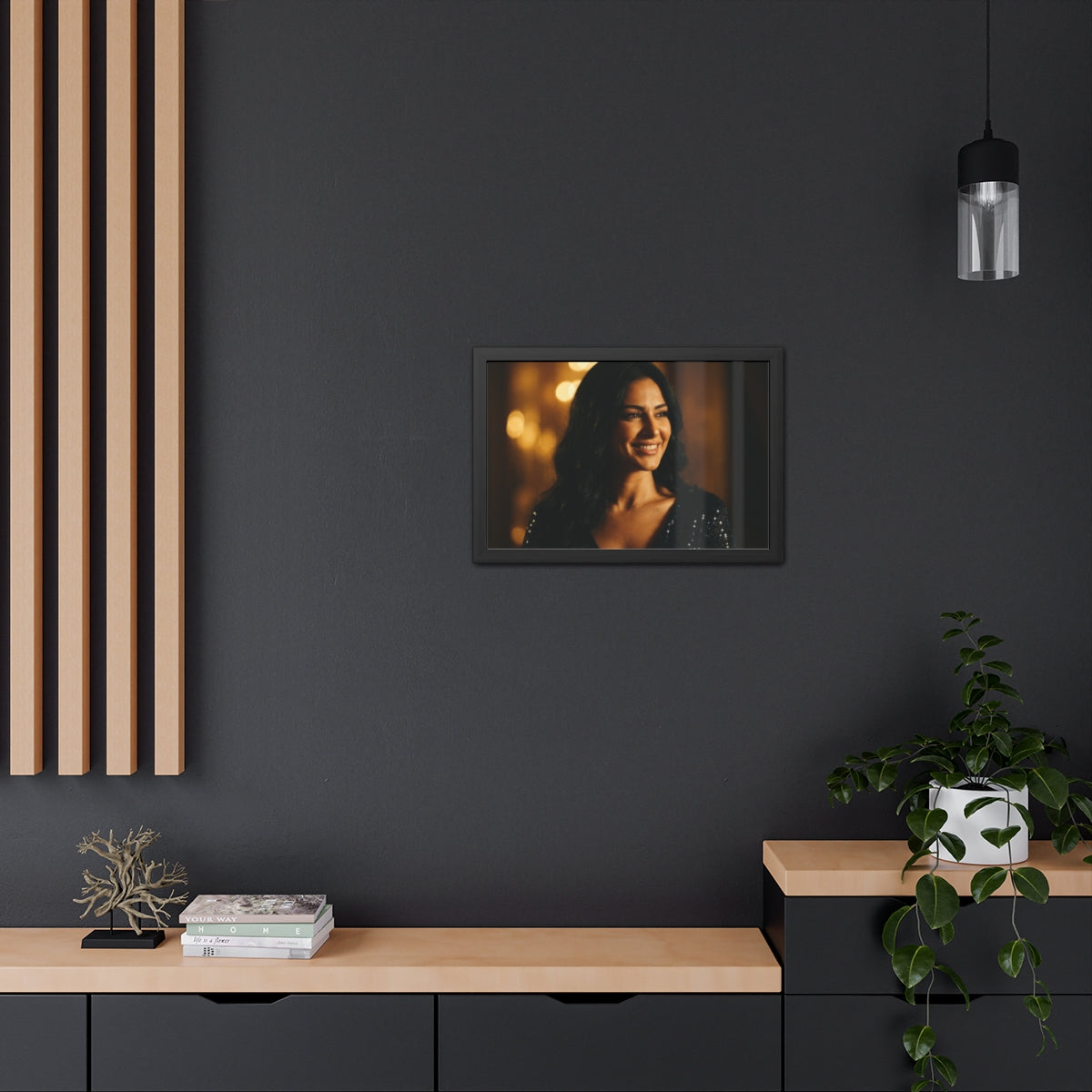 Framed Poster - Cinematic Portrait — Landscape