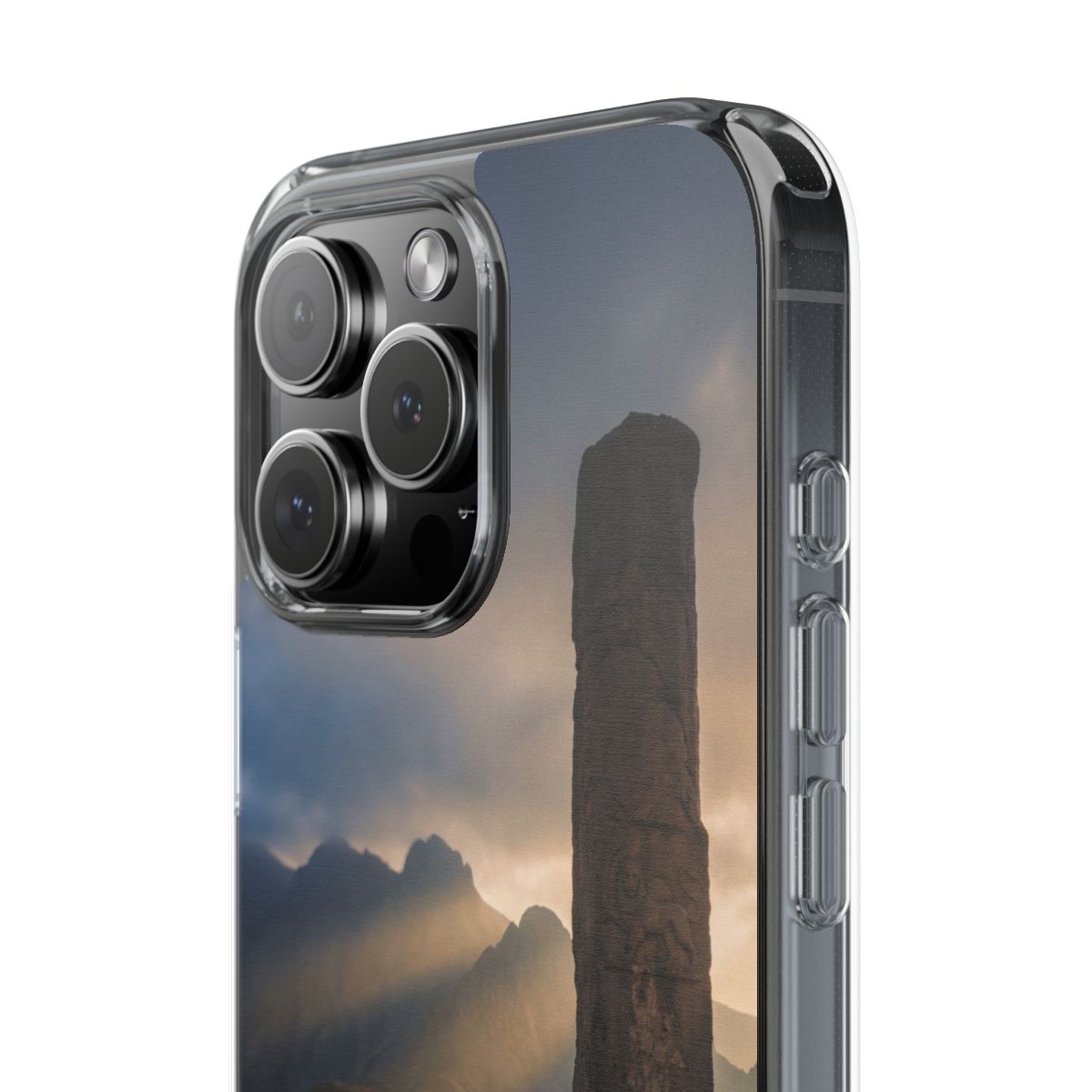 Clear Impact-Resistant Cases - Clear Case - Mystic Mountain...