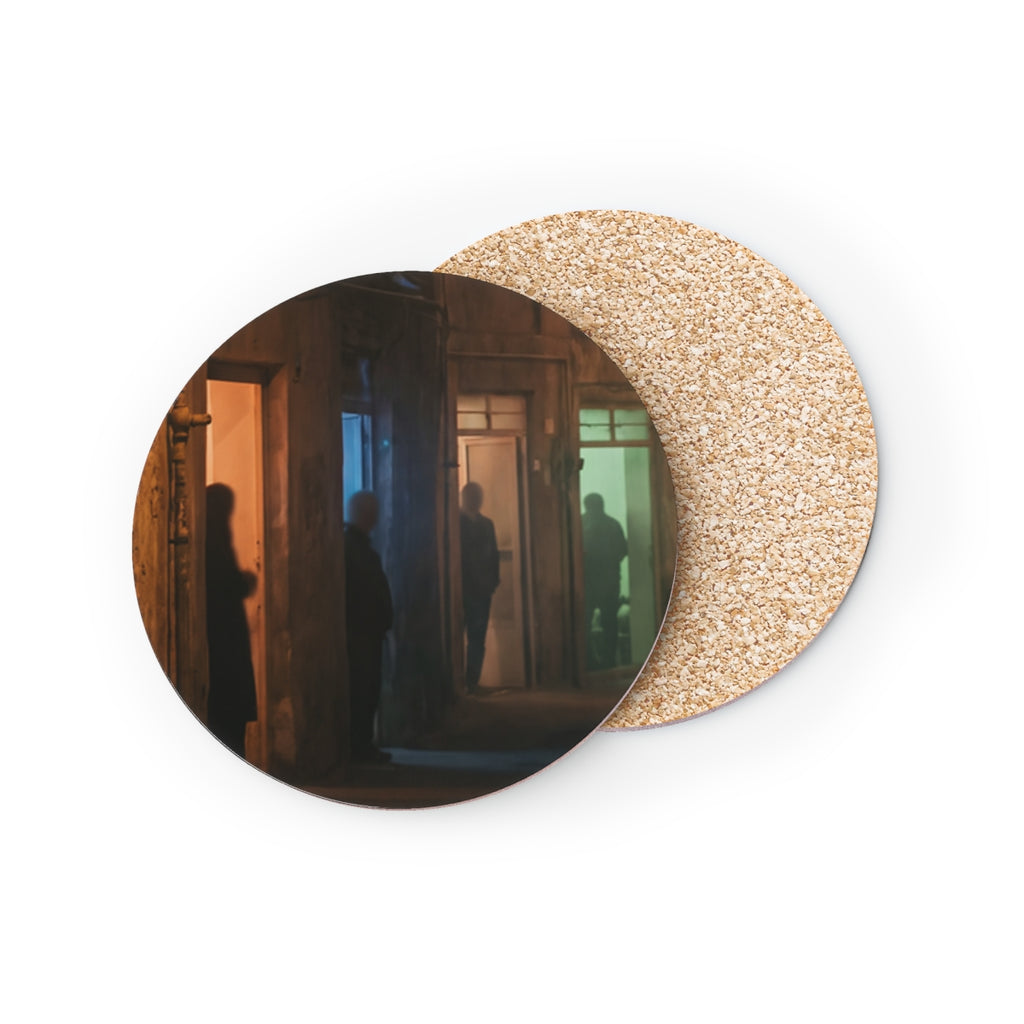 Coasters - Shadowed Alleyway Mystery Art Print (1 & 4 pcs) |...