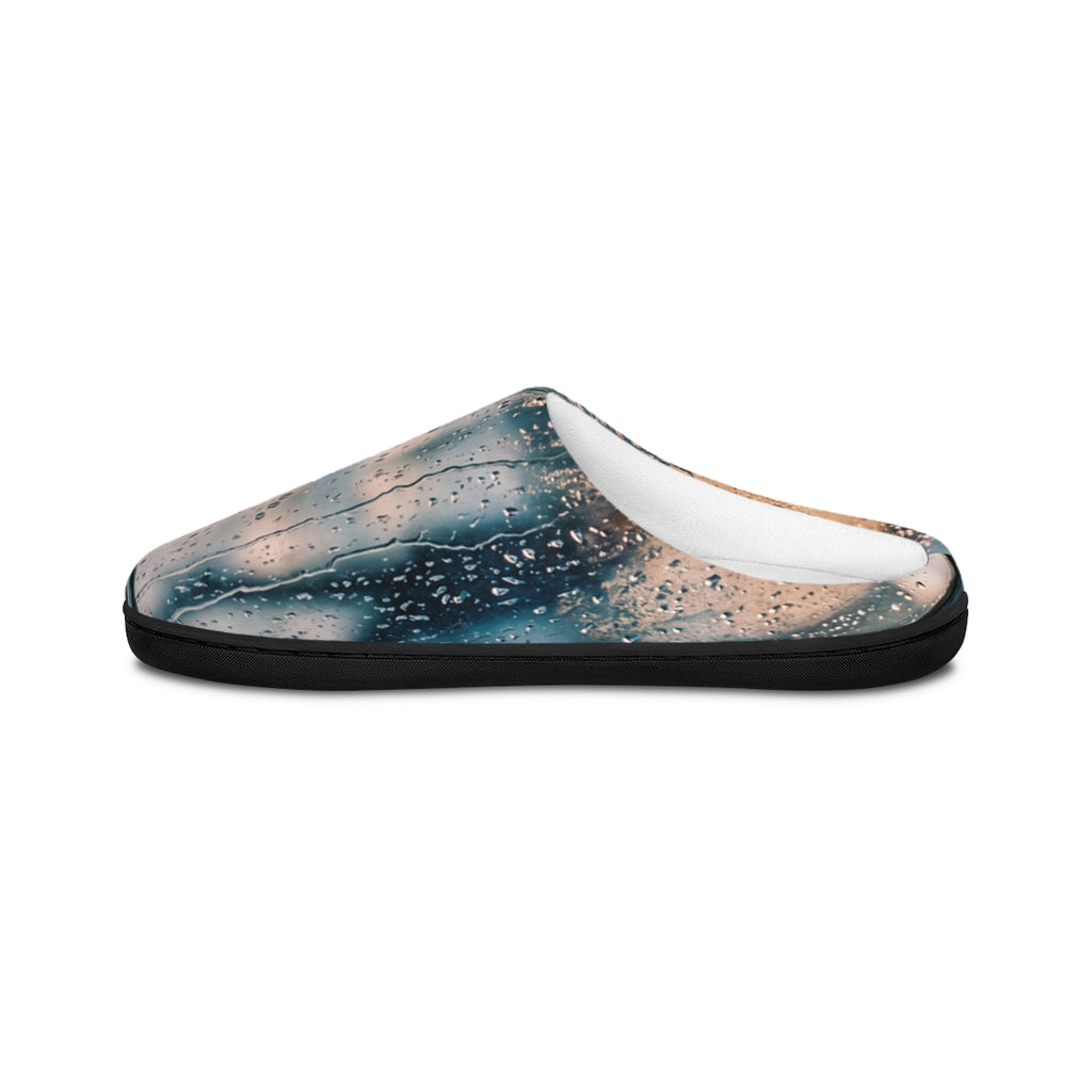 Women's Indoor Slippers - Rainy Morning Sliders | Echovira...
