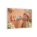 Matte Canvas Framed - Luna Sunshine Clay — White / 1.25"......