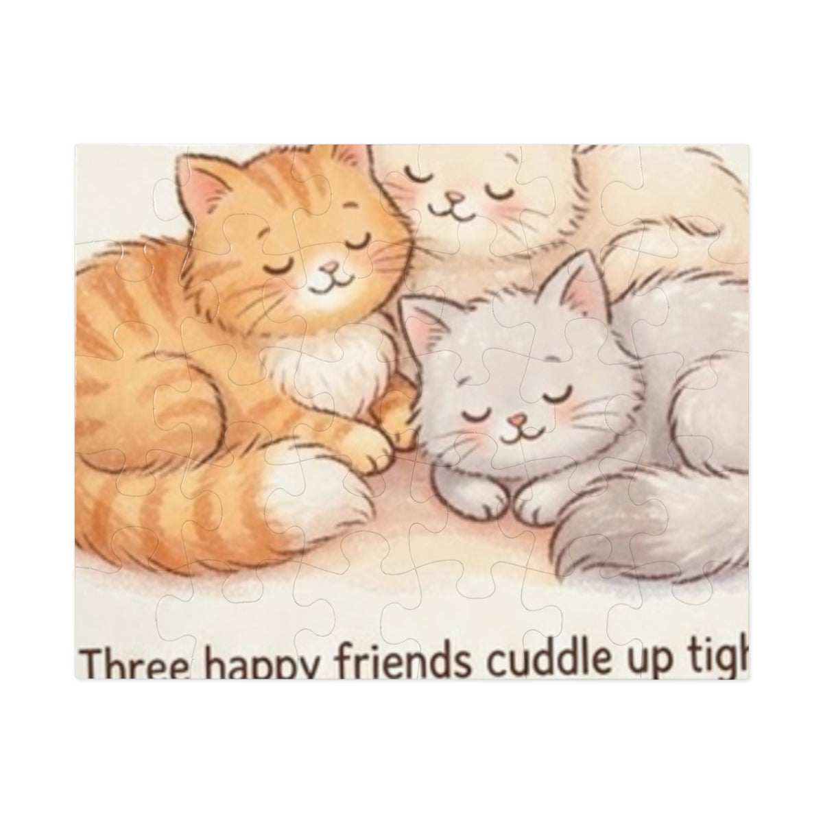 Jigsaw Puzzle with Tin - Sleepy Cats Tale (30, 110, 252... |...