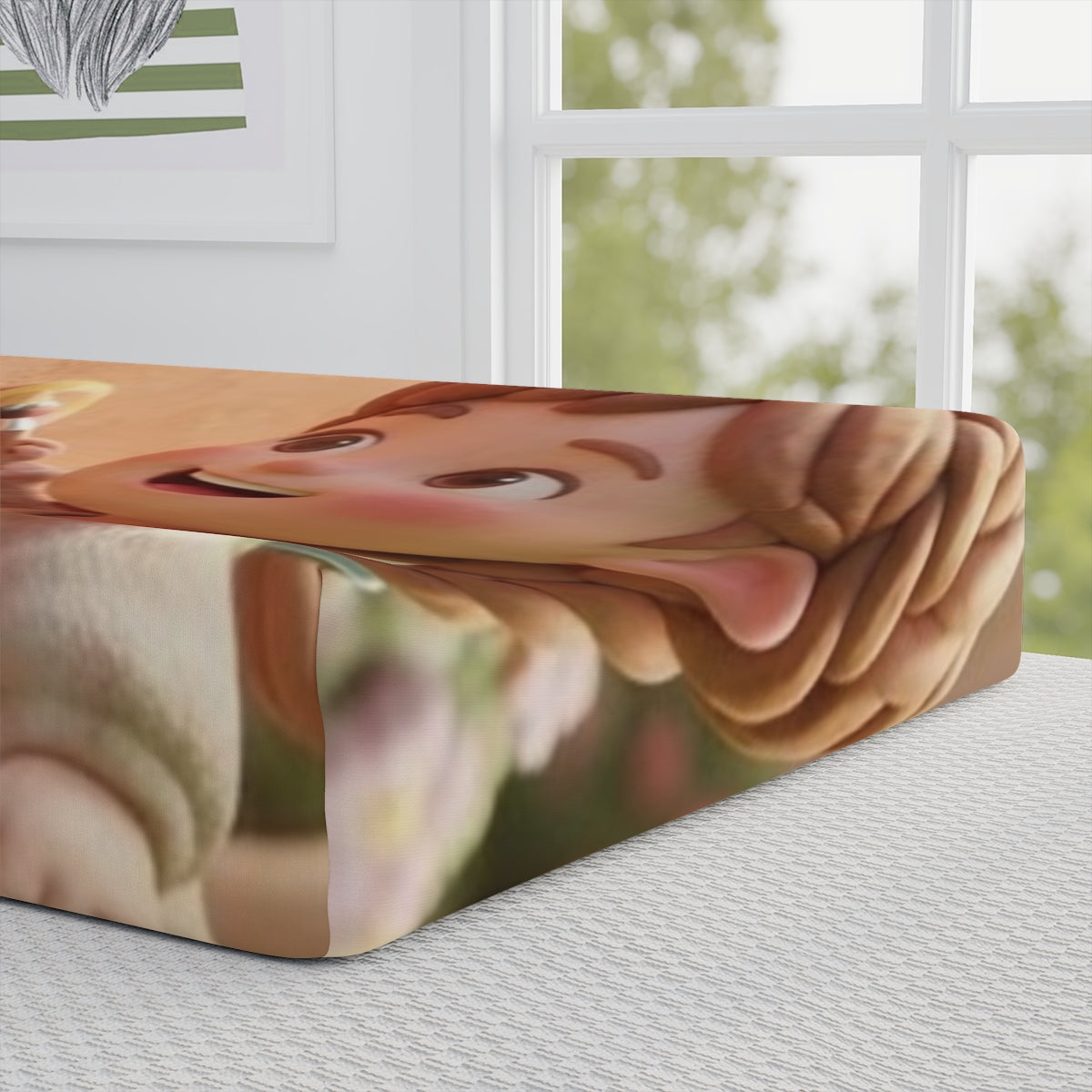 Baby Changing Pad Cover - Luna Sunshine | Echovira Gallery