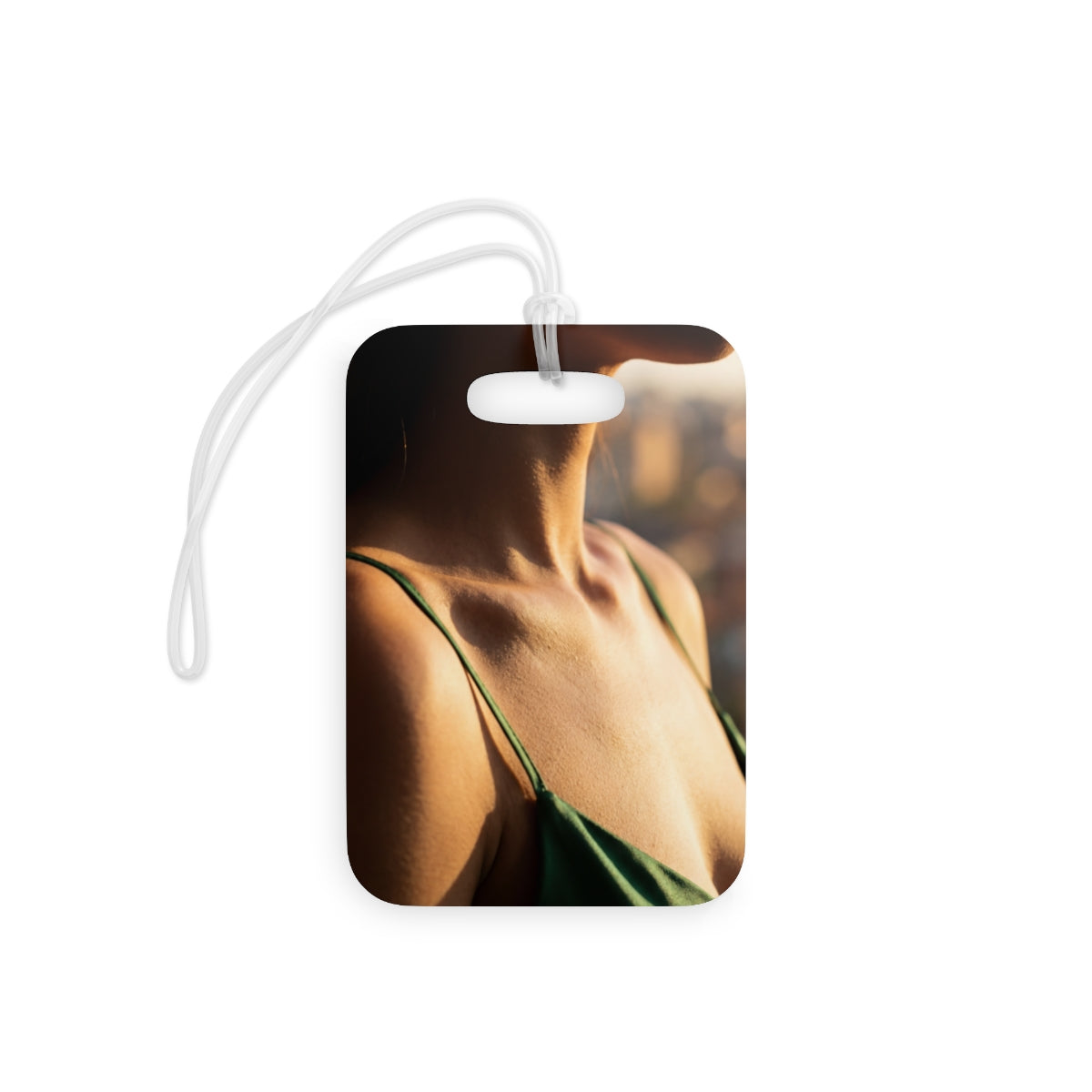 Luggage Tags - Sunlit Emerald Travel Details