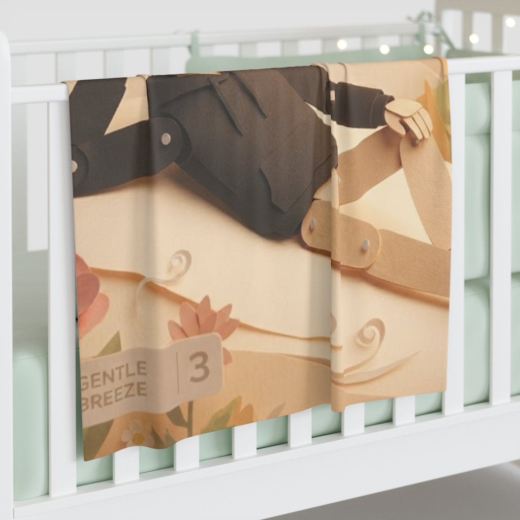 Baby Swaddle Blanket - Gentle Breeze Meadow | Echovira...