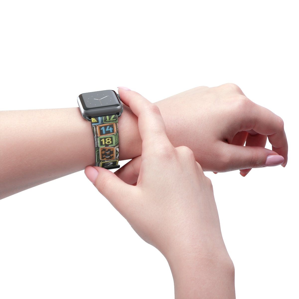 Apple Watch Band - Sunny Alphabet Blocks | Echovira Gallery