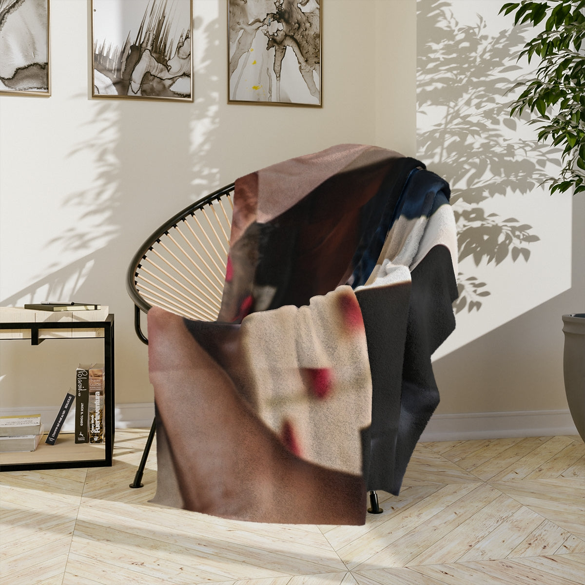 Velveteen Blanket - Midnight Dance | Echovira Gallery