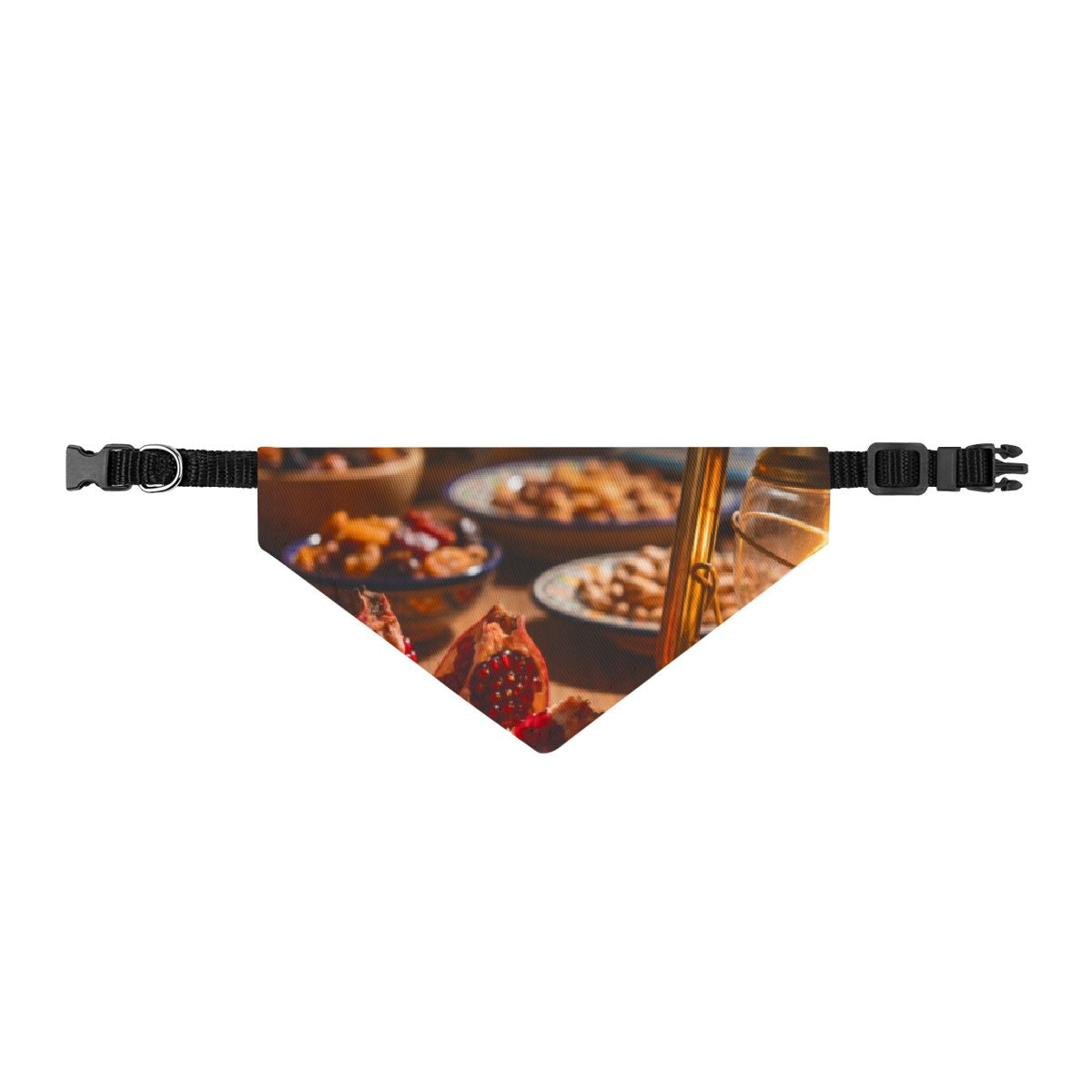 Clip-on Pet Bandana - Amber Harvest Style | Echovira Gallery