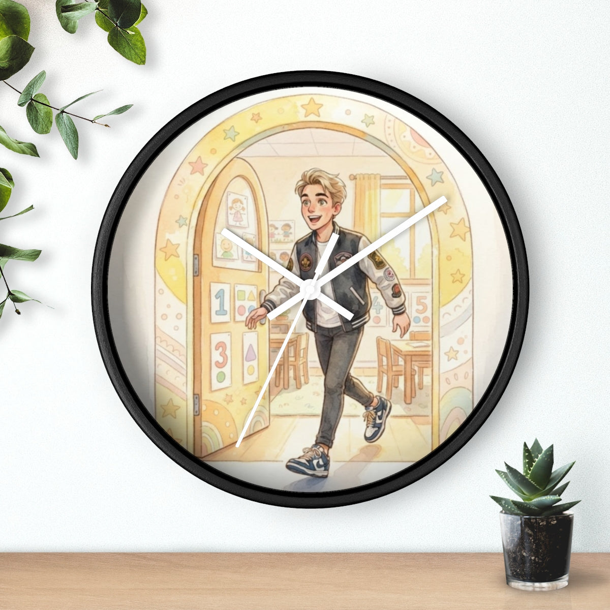 Wall Clock - Classroom Sunshine Hours | Echovira Gallery
