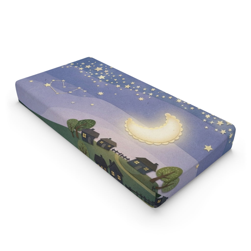 Baby Changing Pad Cover - Starlight Horizon | Echovira...
