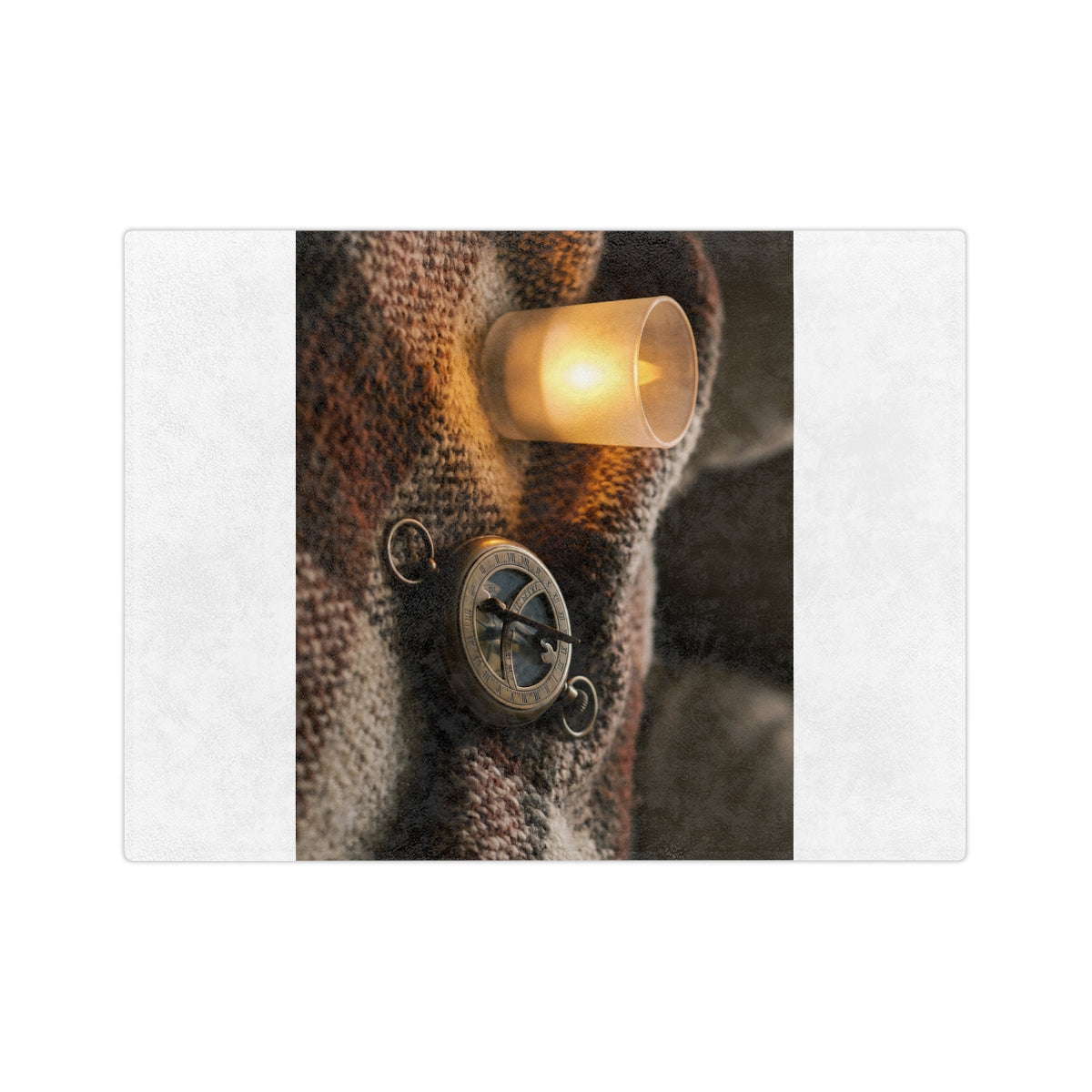 Velveteen Blanket - Hearthside Warmth | Echovira Gallery