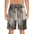 Men's Board Shorts - Spectral Veils | Echovira Gallery